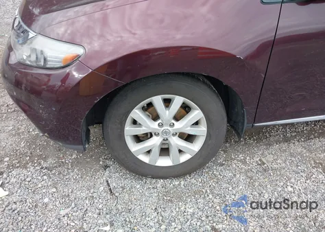 2013 Nissan Murano Sl z USA, uszkodzony, nr VIN JN8AZ1MW4DW319228